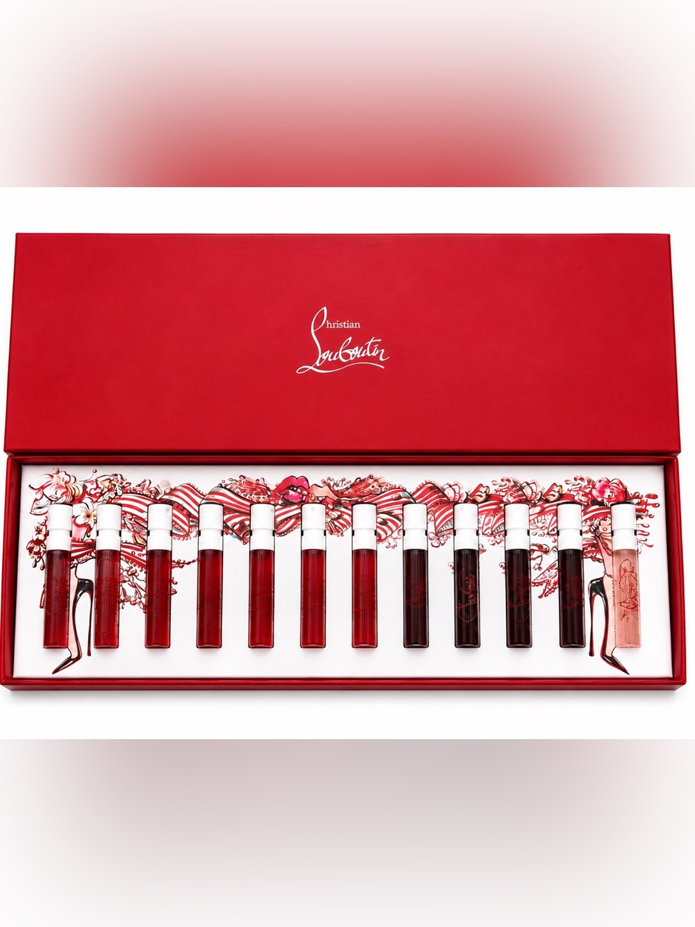 Christian Louboutin LoubiWorld Miniature Fragrances Set of 11 NEW